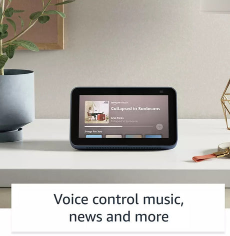 Amazon Echo Show 5 2021 2nd Gen Smart Display with Alexa - Charcoal - Kazoop 