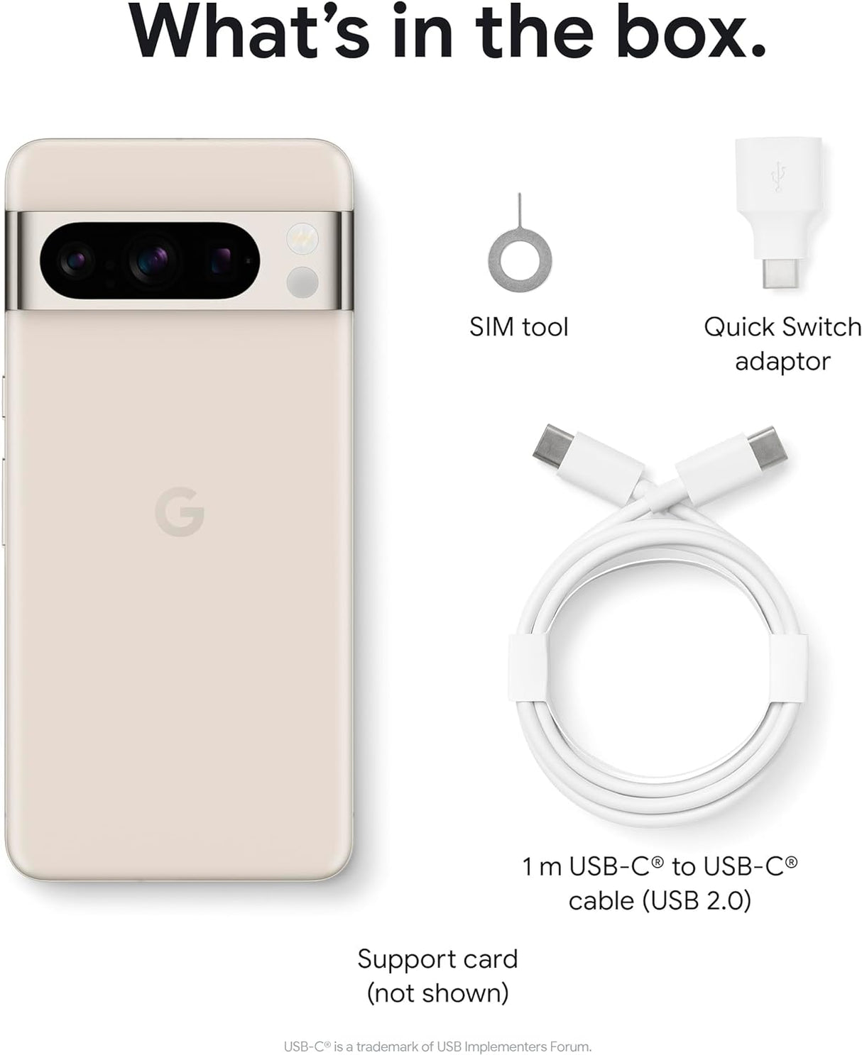 Google Pixel 8 Pro 5G 128GB Smartphone 12GB RAM Dual-SIM-Free - Porcelain - Kazoop 