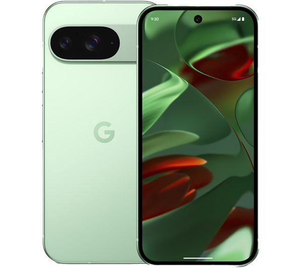 Google Pixel 9 6.3'' 5G Smartphone 128GB Unlocked SIM-Free - Wintergreen - Kazoop 