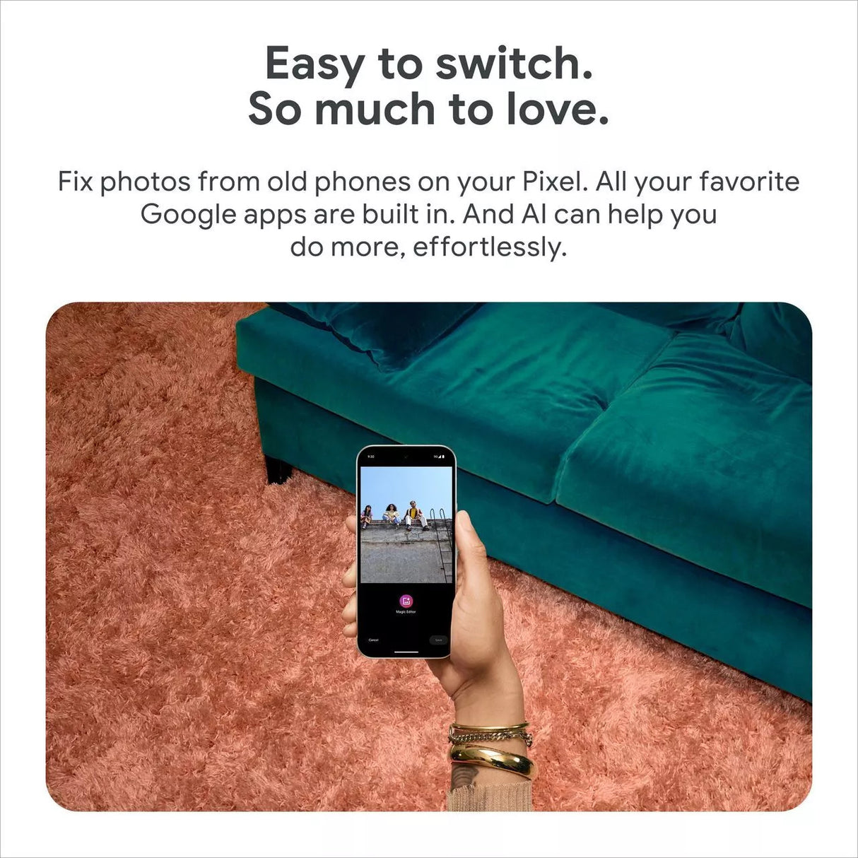 Google Pixel 9 Pro XL 6.8" 128GB 5G Smartphone 16GB RAM Unlocked - Obsidian - Kazoop 