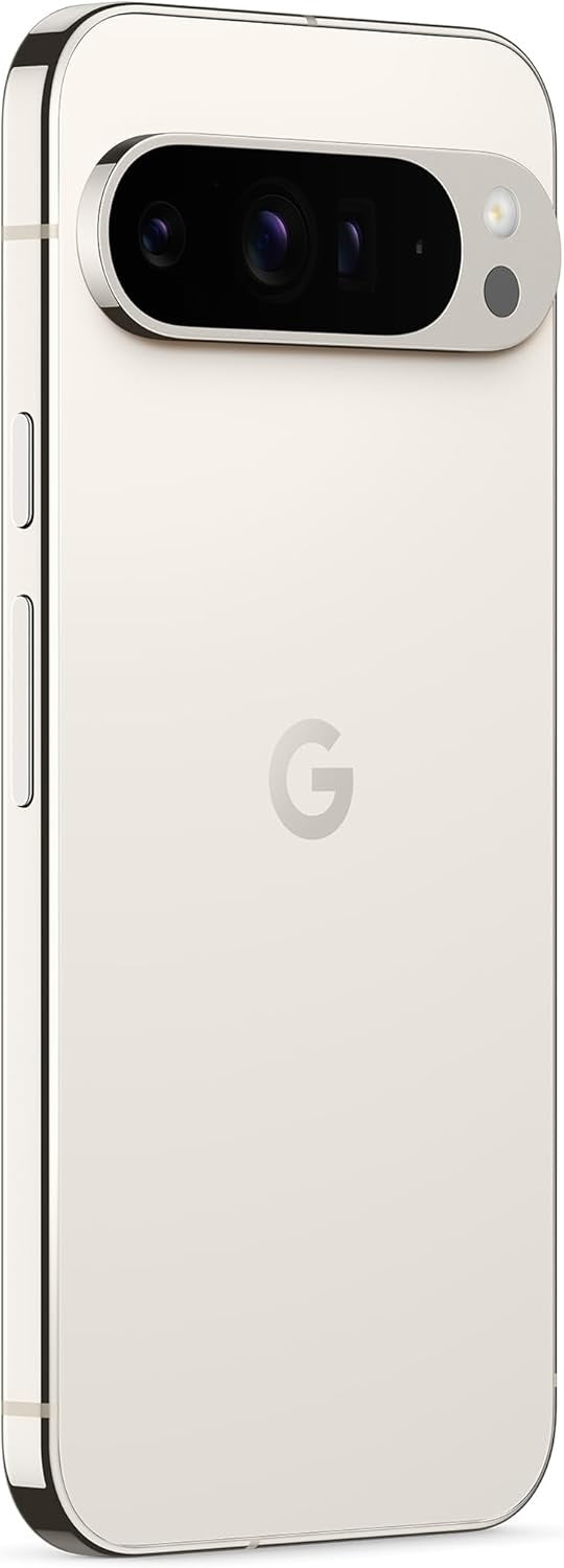 Google Pixel 9 Pro XL 6.75'' Smartphone 128GB Unlocked SIM-Free - Porcelain - Kazoop 