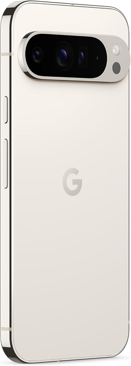 Google Pixel 9 Pro XL 6.75'' Smartphone 128GB Unlocked SIM-Free - Porcelain - Kazoop 