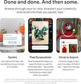 Google Pixel 9 Pro XL 6.75'' Smartphone 128GB Unlocked SIM-Free - Porcelain - Kazoop 
