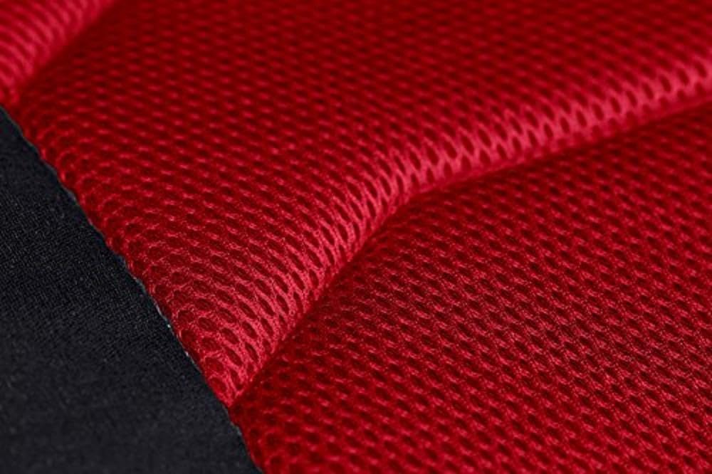 Sparco SPC1019RS 11-Piece Polyester Car Seat Cover Set S-Line Corsa - Red