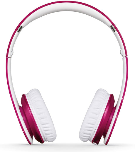 Beats by Dr. Dre Solo HD Wired On-Ear Headphones - Pink/White - Kazoop 