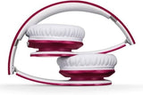 Beats by Dr. Dre Solo HD Wired On-Ear Headphones - Pink/White - Kazoop 