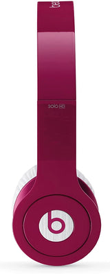 Beats by Dr. Dre Solo HD Wired On-Ear Headphones - Pink/White - Kazoop 