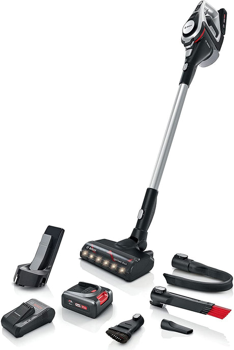 Bosch Unlimited Serie 8 BCS8224GB ProHome Vacuum Cleaner - White/Black - Kazoop 