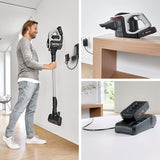 Bosch Unlimited Serie 8 BCS8224GB ProHome Vacuum Cleaner - White/Black - Kazoop 