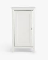 John Lewis Portsman White Bathroom Single Towel Cupboard 83.2 x 46 x 32.5cm
