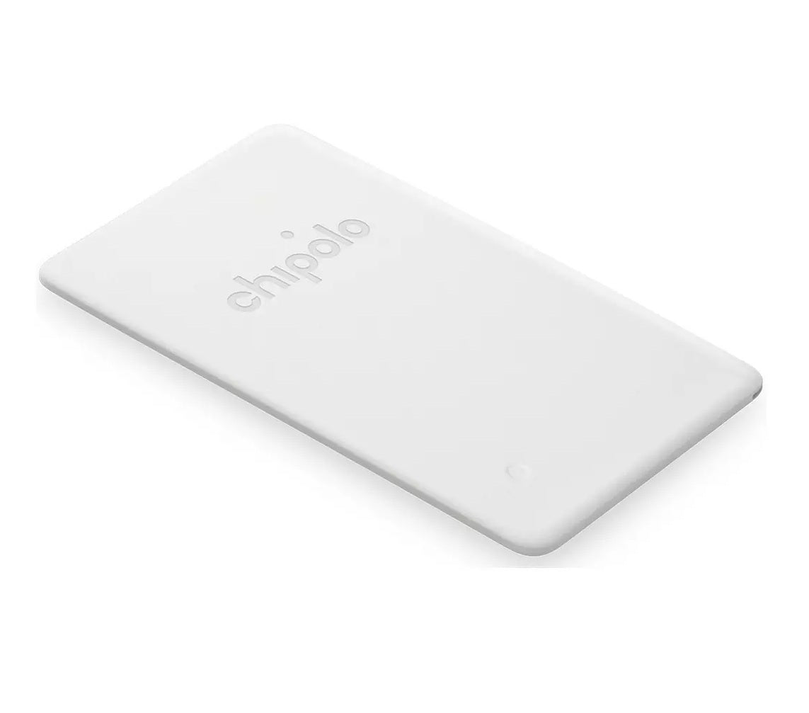 Chipolo CARD Point Slim Item Finder with Google’s Find My Device - White