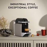 Nespresso by Krups XN306T40 Pixie Capsule Coffee Machine - Titanium/Black - Kazoop 