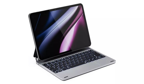 Epico iPad Pro 13 Inch Aluminium Flip Keyboard Case - Space Grey - Kazoop 