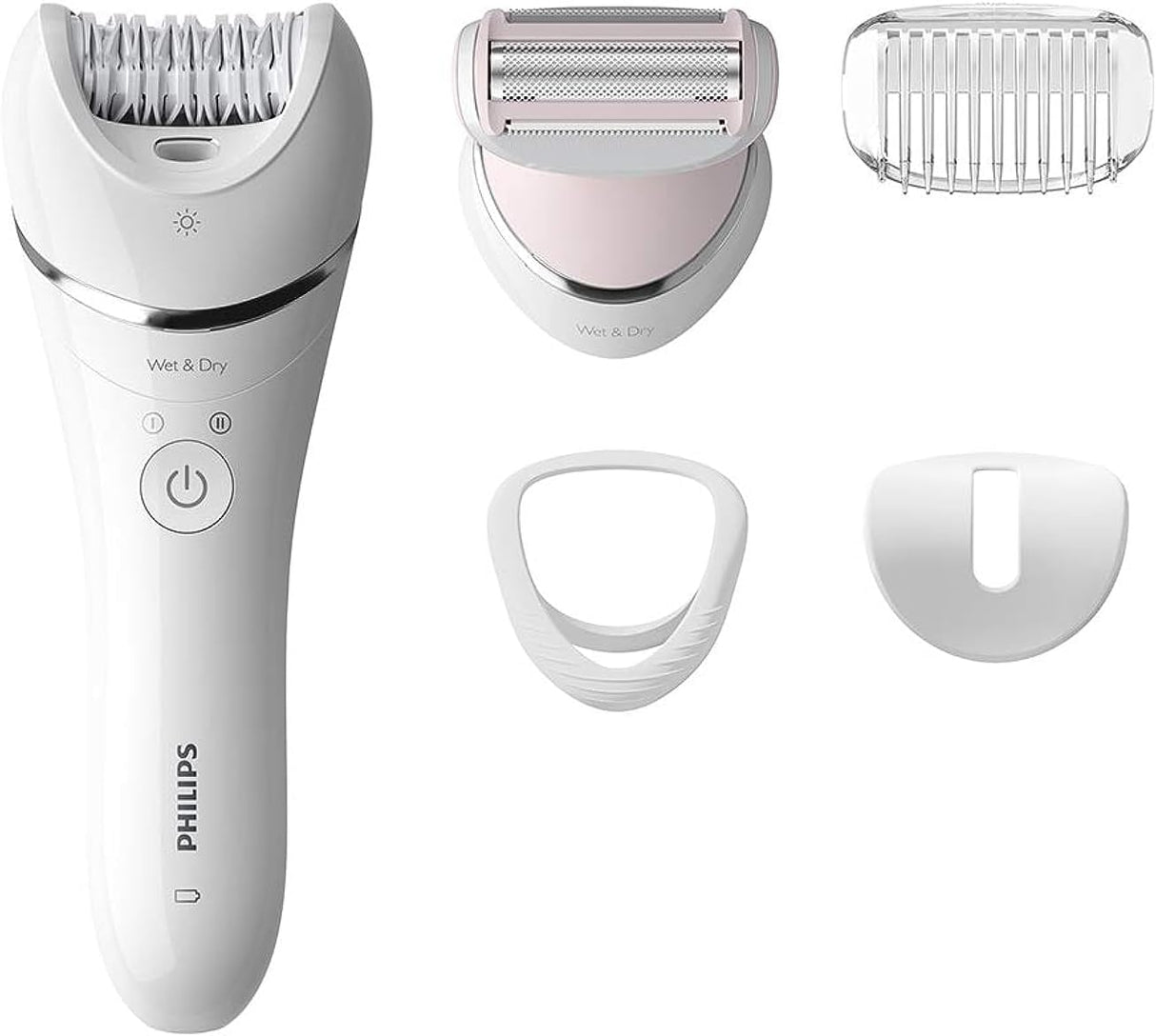 Philips BRE710/01 Series 8000 Cordless Hair Removal Wet & Dry Epilator
