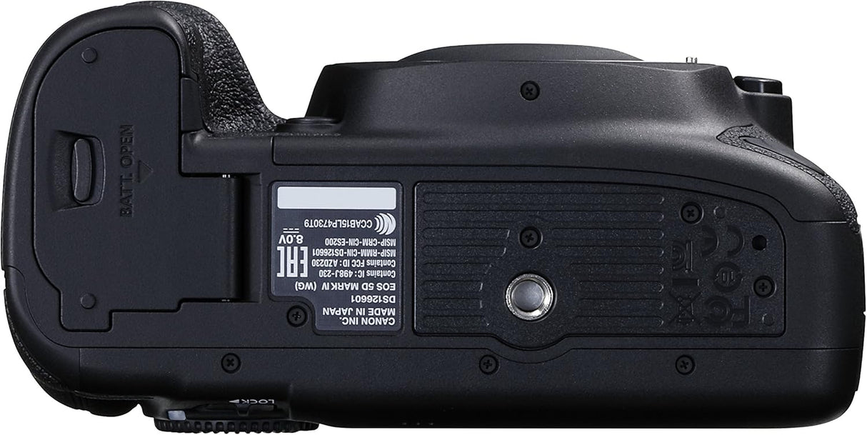 Canon EOS 5D MKIV 4KUHD WiFi Digital Camera Body Only - Black
