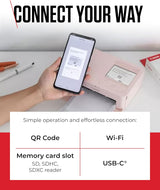 Canon SELPHY CP1500 3.5'' Display Wireless Portable Photo Printer - Black