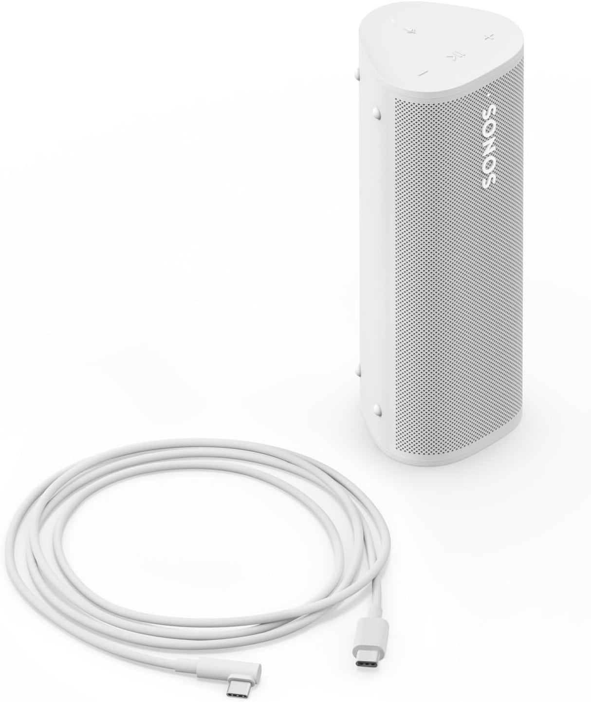 Sonos Roam 2 Portable Wireless Waterpoof Voice Control Smart Speaker - White