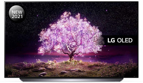 LG OLED48C14LB OLED HDR 4K Ultra HD 48" Smart TV 2021 with Freesat HD - Grey - Kazoop 