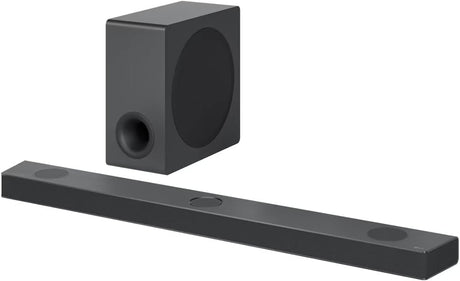 LG S90QY 5.1.3 Ch Bluetooth Wi-Fi Soundbar & Wireless Subwoofer - Dark Grey