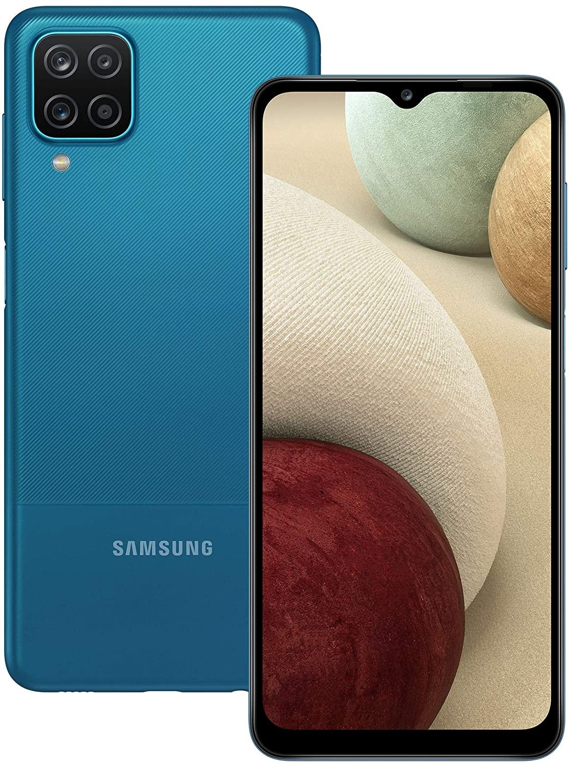 Samsung Galaxy A12 6.5'' 4G Smartphone 64GB Unlocked Dual-Sim - Blue