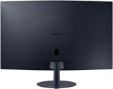 Samsung C27T550FDR 27'' Curved LED 75Hz Full HD Monitor - Black - Kazoop 