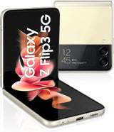 Samsung Galaxy Z Flip3 5G 6.7'' Smartphone 256GB Unlocked SIM-Free Cream - Kazoop 