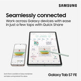 Samsung Galaxy Tab S7 FE 12.4" Android Tablet 6GB RAM 128 GB Mystic Silver