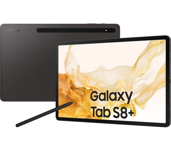 Samsung Galaxy Tab S8 Plus 8GB RAM 256GB 12.4" Wi-Fi Tablet - Graphite