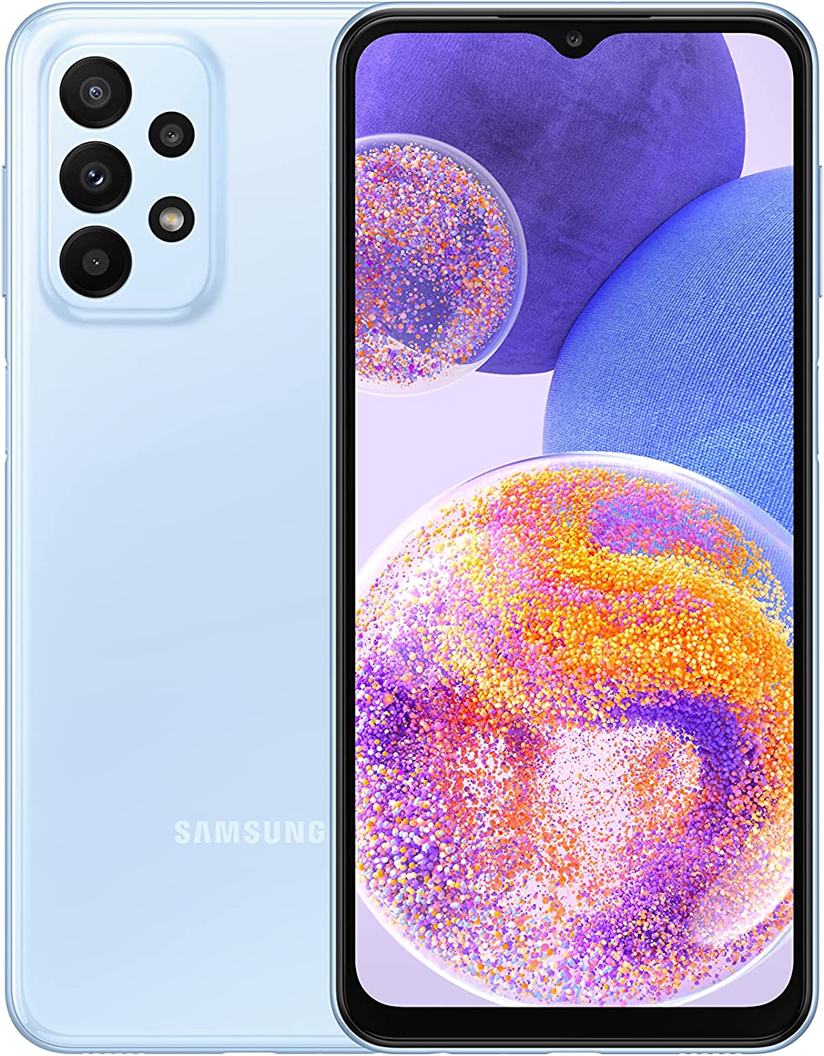Samsung Galaxy A23 5G 6.6'' Smartphone 4GB RAM 64GB Unlocked - Awesome Blue - Kazoop 