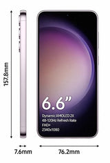 Samsung Galaxy S23+ 256GB 5G Smartphone 6.6'' Unlocked Dual-Sim - Lavender - Kazoop 