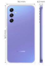 Samsung Galaxy A34 128GB Smartphone 5G 6.6'' Unlocked SIM-Free - Violet - Kazoop 