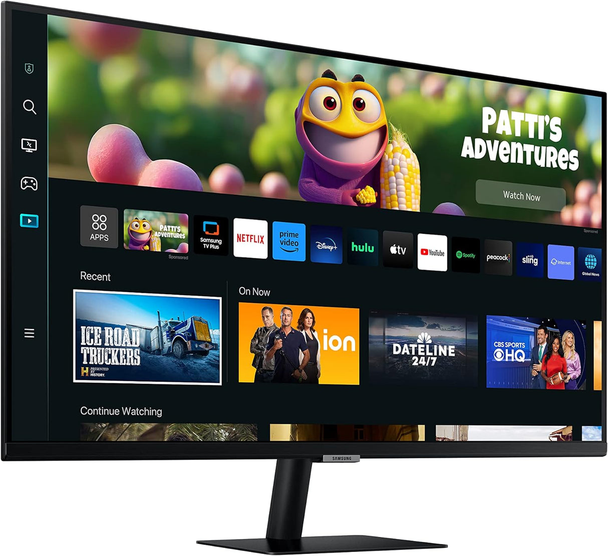 Samsung LS32CM500EUXXU 32" LED Full HD Smart Monitor with Speakers - Black