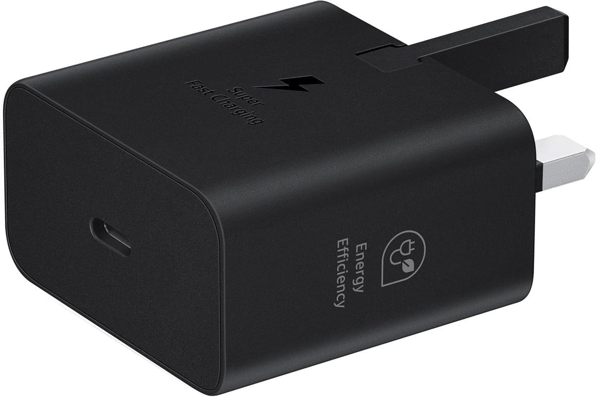 Samsung Genuine USB Type-C Port 25W Fast Charging Travel Adaptor - Black