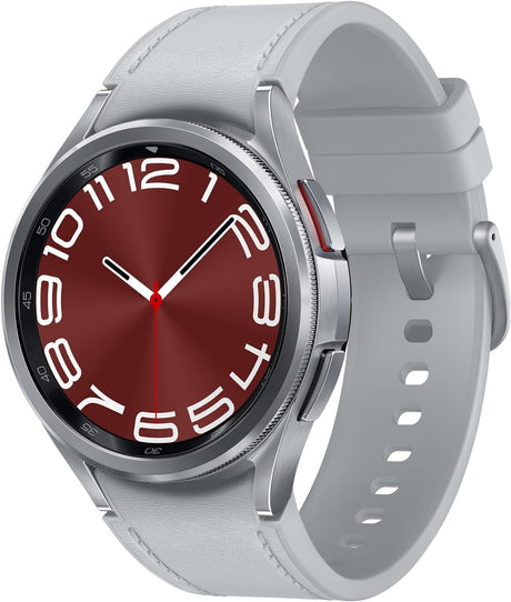 Samsung SM-R950NZSAEUA Galaxy Watch6 Classic BT with Bixby 43mm - Silver - Kazoop 