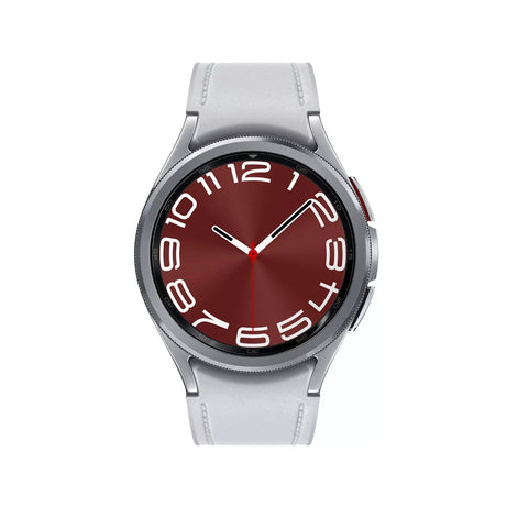 Samsung SM-R950NZSAEUA Galaxy Watch6 Classic BT with Bixby 43mm - Silver - Kazoop 