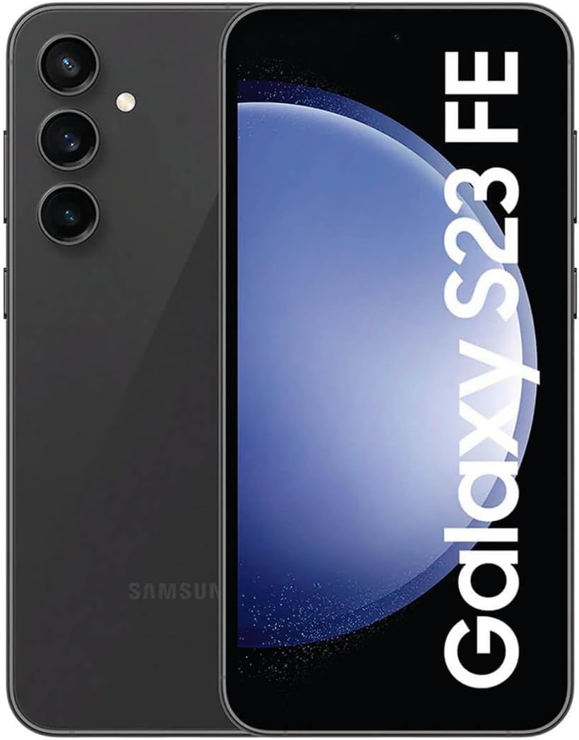 Samsung Galaxy S23 FE 5G 128GB Smartphone Dual-SIM 8GB RAM Unlocked Graphite - Kazoop 