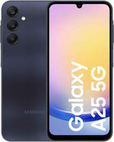 Samsung Galaxy A25 5G Smartphone 128GB Unlocked Dual-SIM-Free - Blue/Black - Kazoop 
