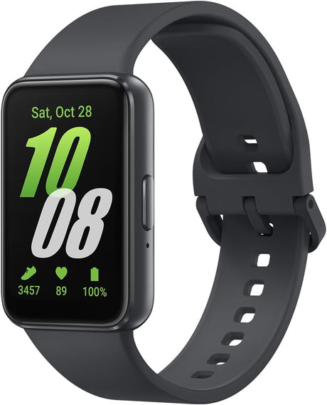 Samsung Galaxy Fit3 Health & Fitness Tracker 40mm Smartwatch - Black - Kazoop 