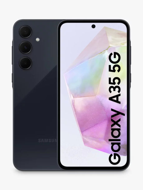 Samsung Galaxy A35 6.6" 5G 128GB Smartphone 6GB RAM SIM-Free Unlocked - Navy - Kazoop 