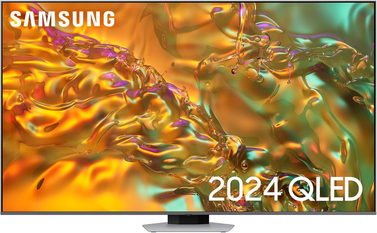 Samsung QE75Q80D 2024 QLED HDR 4K UHD 75'' Smart TV with TVPlus - Silver