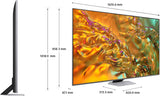 Samsung QE75Q80D 2024 QLED HDR 4K UHD 75'' Smart TV with TVPlus - Silver