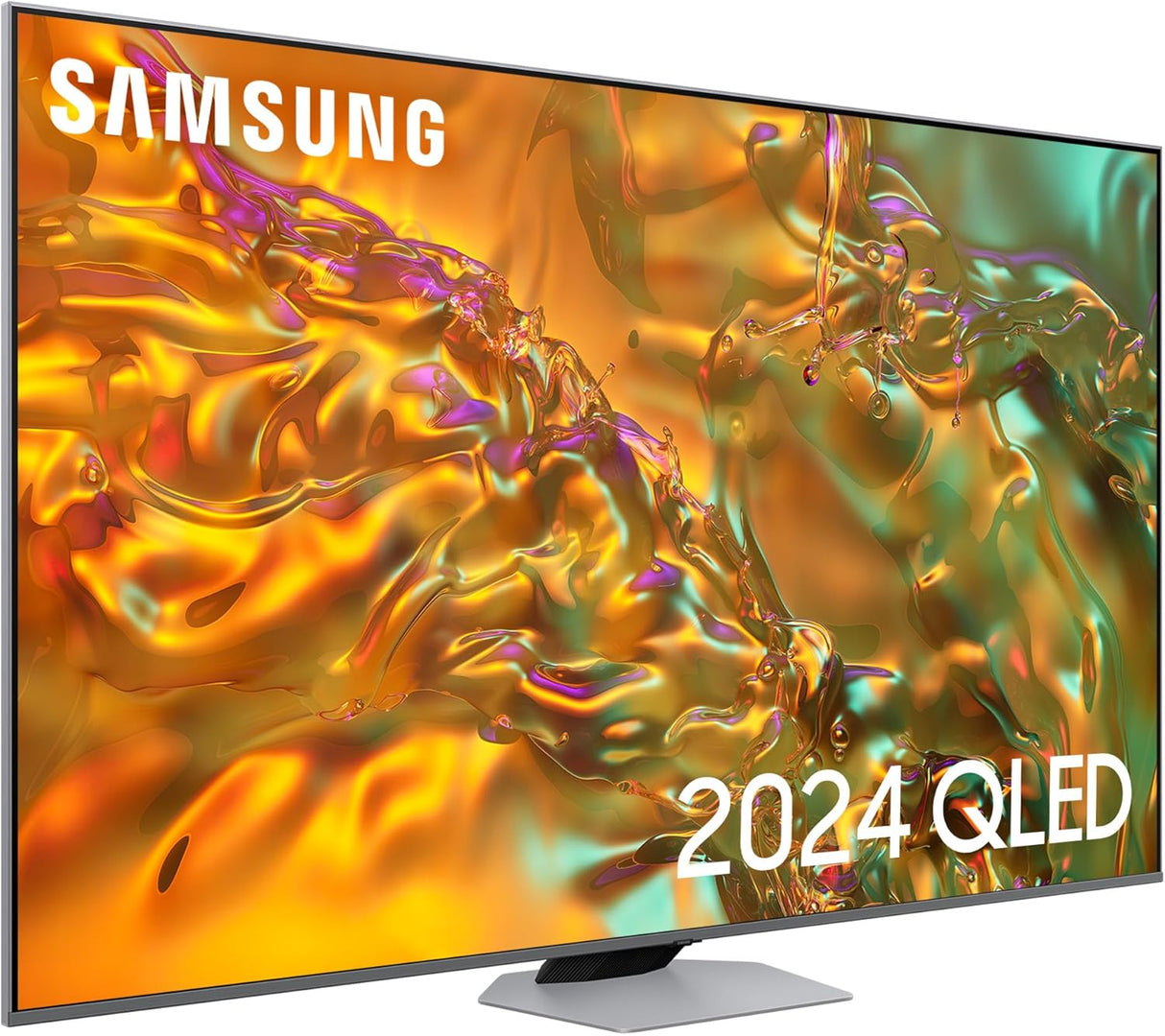 Samsung QE75Q80D 2024 QLED HDR 4K UHD 75'' Smart TV with TVPlus - Silver
