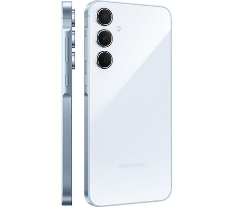 Samsung A55 5G 128GB 6.6" Unlocked Sim-Free Smartphone - Ice Blue - Kazoop 