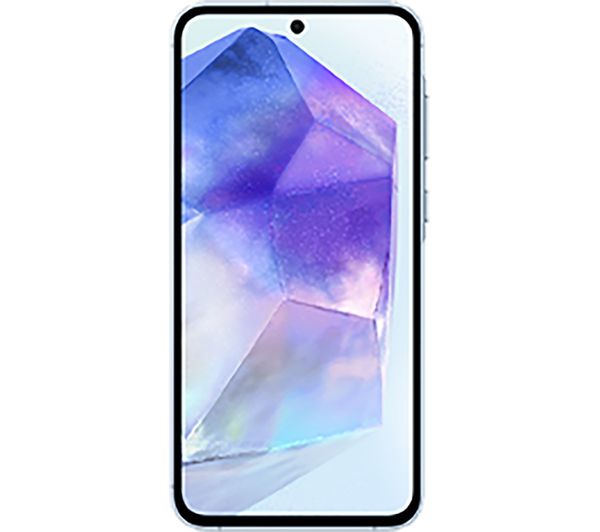Samsung A55 5G 128GB 6.6" Unlocked Sim-Free Smartphone - Ice Blue - Kazoop 