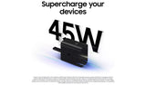 Samsung Genuine 45W Super Fast Charger USB-C EP-T4511XBEGGB - Black