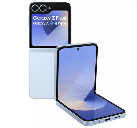 Samsung Galaxy Z Flip6 5G 6.7'' Foldable Smartphone 512GB Dual SIM-Free Blue - Kazoop 