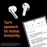 Samsung Galaxy Buds3 True Wireless Bluetooth In-Ear ANC Earbuds - White - Kazoop 