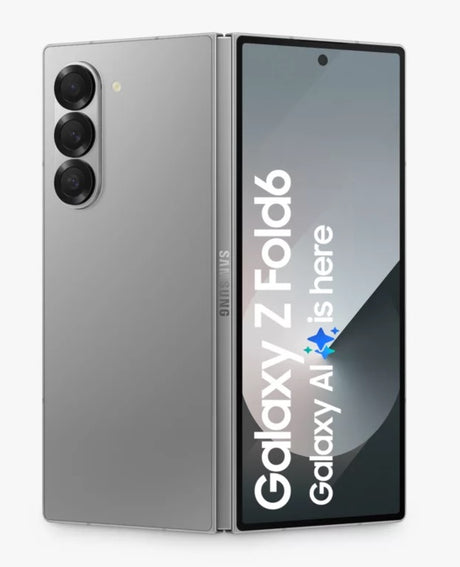 Samsung Galaxy Z Fold6 256GB Smartphone 5G 7.6'' Unlocked - Silver Shadow - Kazoop 