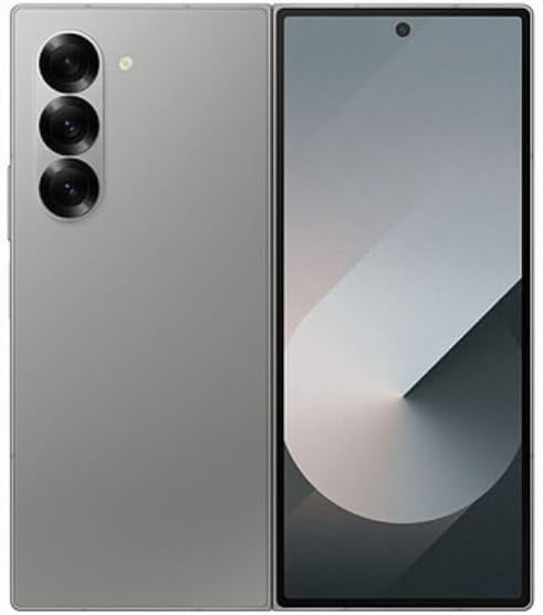 Samsung Galaxy Z Fold6 256GB Smartphone 5G 7.6'' Unlocked - Silver Shadow - Kazoop 
