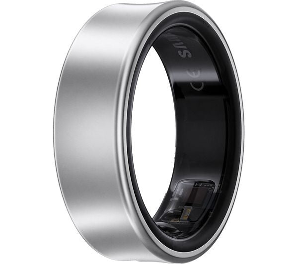 Samsung Galaxy Ring Fitness Tracker Smart Ring - Titanium Silver - Size 8